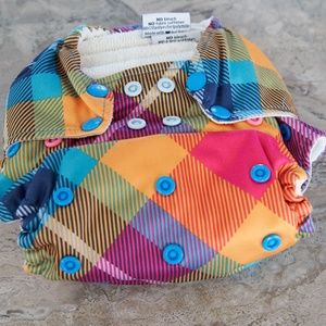 Rumparooz One Size Cloth Diaper - Preppy